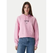 GUESS JEANS Majica  marine / roza / bela