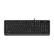 Tastatura A4Tech FK10 STYLER, USB, Crna / Siva