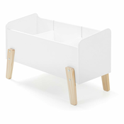 Bel otroški regal iz masivnega bora 84x48 cm KIDDY – Vipack