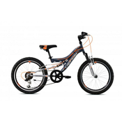 Capriolo bicikl MTB CTX200 20 matt grey oran