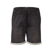 JACK & JONES Kavbojke JJIRICK JJLANE črn denim