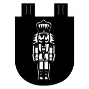 shumee Božična dekoracija Dedek Božič