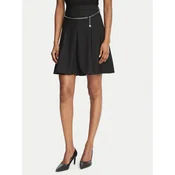 HUGO Midi krilo Rejulia-1 50567468 Črna A-Line Fit