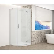 TRINITY CHROME kvadrantna tuš kabina 900x900mm, mat steklo, desna - 90x90 cm - Gelco - TRINITY - 36 - Kvadrantne tuš kabine - 900 - 2000 - 900 - 8 - 14
