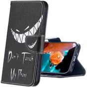 Infostyle Preklopna torbica Bad Smile za Samsung Galaxy A51 - črna