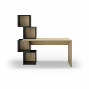 Pisalna miza v hrastovem dekorju 60x154 cm Cubik – Marckeric