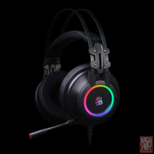 A4 Tech G528C, RGB Bloody gaming headphone, virtual 7.1 surround sound, USB