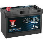 Yuasa Battery M31-100S 12V 100Ah Active Marine Battery