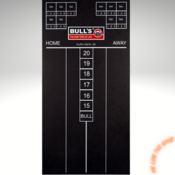 točkovalna tabla za pikado BULLS/Masterscoreboard - črna tabla za kredo