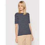 Lauren Ralph Lauren Bluza 200701085002 Mornarsko modra Slim Fit