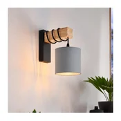 BRILAGI - Zidno svetilo NUBILA 1xE27/60W/230V braon/crno/svetlo sivo