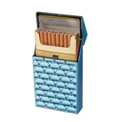 shumee Diamantna tanka škatlica za cigarete mešane barve