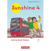 Sunshine 4. Schuljahr. Activity Book Fördern - Mit Audios (Webcode)