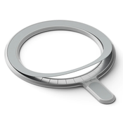 Univerzalni magnetni obroč Ringke Magnetic Plate - spremeni svoj telefon v MagSafe kompatibilno napravo - siv