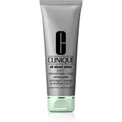Clinique All About Clean 2-in-1 Charcoal Mask + Scrub čistilna maska za obraz 100 ml