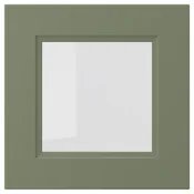 AXSTAD Staklena vrata, sivozelena, 40x40 cm