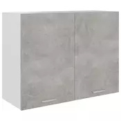 Kuhinjski ormaric siva boja betona 80 x 31 x 60 cm od iverice