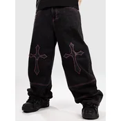 Ninth Hall Astray Cross Jeans pink cont blk