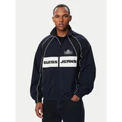 GUESS JEANS Prehodna jakna marine / črna / bela