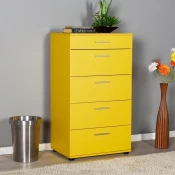 HANAH HOME Komoda Trendline Yellow