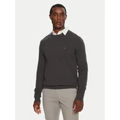 Tommy Hilfiger Pulover MW0MW36347 Siva Regular Fit