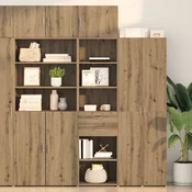 Highboard Umjetnicki hrast 50 x 42,5 x 225 cm Konstruirano drvo