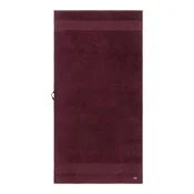Pamucni rucnik Lacoste L LECROCO Bordeaux 70 x 140 cm boja: bordo