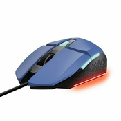 Trust miš GXT 109B Felox, gaming, RGV osvjetljenje, plavi
