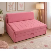 Dvosed na razvlacenje sa ostavom Sanja, 100x130, roze