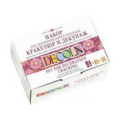 Set barv za crackle efekt Decola - 6 delov (barve za crackle)