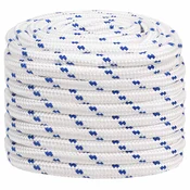 vidaXL Večnamenska uporabna vrv 20 mm 50 m Bela in modra PP