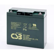 CSB Battery Svinčev akumulator 12 V 20 Ah CSB Battery EVX 12200 EVX12200 svinčeno-koprenasti (AGM) (ŠxVxG) 181x167x76 mm M5 vijačni