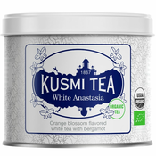 Beli čaj ANASTASIA, 90 g čajnih lističev v pločevinki, Kusmi Tea