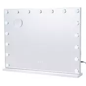 VEVOR Toaletno ogledalo 800x138x622 mm belo