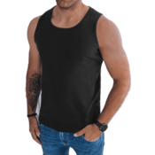 Dstreet Moška osnovna majica MAX črna rx5338 XXL
