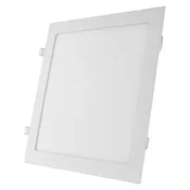 LED vgradna svetilka NEXXO, štvorec, bela, 24W, neutralna biela
