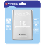 Verbatim Store n Go Portable 1TB USB 3.0 silver