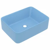 Vidaxl Razkošen umivalnik mat 41x30x12 cm keramičen