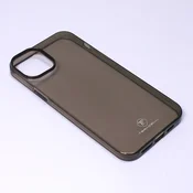 TERACELL Maska za iPhone 14 Plus 6.7 Skin providno-crna