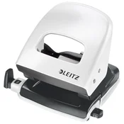 Bušač 2 rupe do 30 listova wow leitz 50082001 metalik bijeli blister
