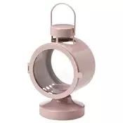 FLODSVALA Fenjer za cajnu svecicu,unutra/spo, bledoroze, 21 cm