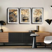 Wallxpert Slika 3Pantct-016, 38x53 cm, 3 dela