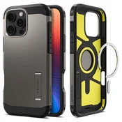 Ovitek Spigen Tough Armor Mag za iPhone 16 Pro Max - gunmetal