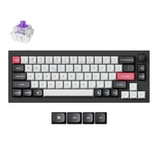 Keychron Keychron Q2 HE QMK Brezžična tipkovnica po meri/Popolnoma sestavljen gumb/Carbon Black/Gateron Nebula Switch/Q2H-M1, (5000120102)