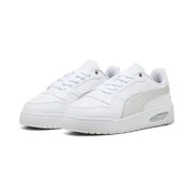 PUMA Shuffle Tech Sneakers Unisex, Women, White/Feather Gray, 41