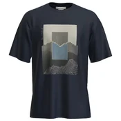 icebreaker Merino 150 Tech Lite SS Relax Tee Mtn Shi majica, midnight navy (M)
