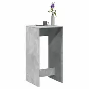 Vidaxl vidaXL Barska miza betonsko siva 51x50x103,5 cm