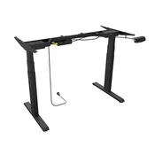 IcyBox IB-EW206B-T podnožje za ergonomsko električno dvižno mizo