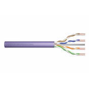 CAT 6 U-UTP installation kabel, 250 MHz Dca (LSZH-1), AWG 23/1, 500 m drum, sx, purple
