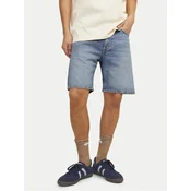 Jack&Jones Jeans kratke hlače Chris Cooper 12252858 Modra Relaxed Fit